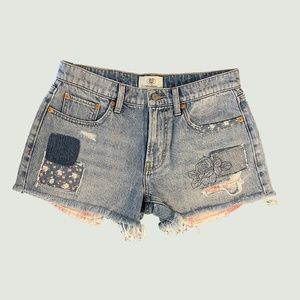 Lucky Brand x Laura Ashley - Mid Rise Boy Short - NWOT